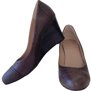 🆕 Kelly & Katie Brown Wedges - 6.5